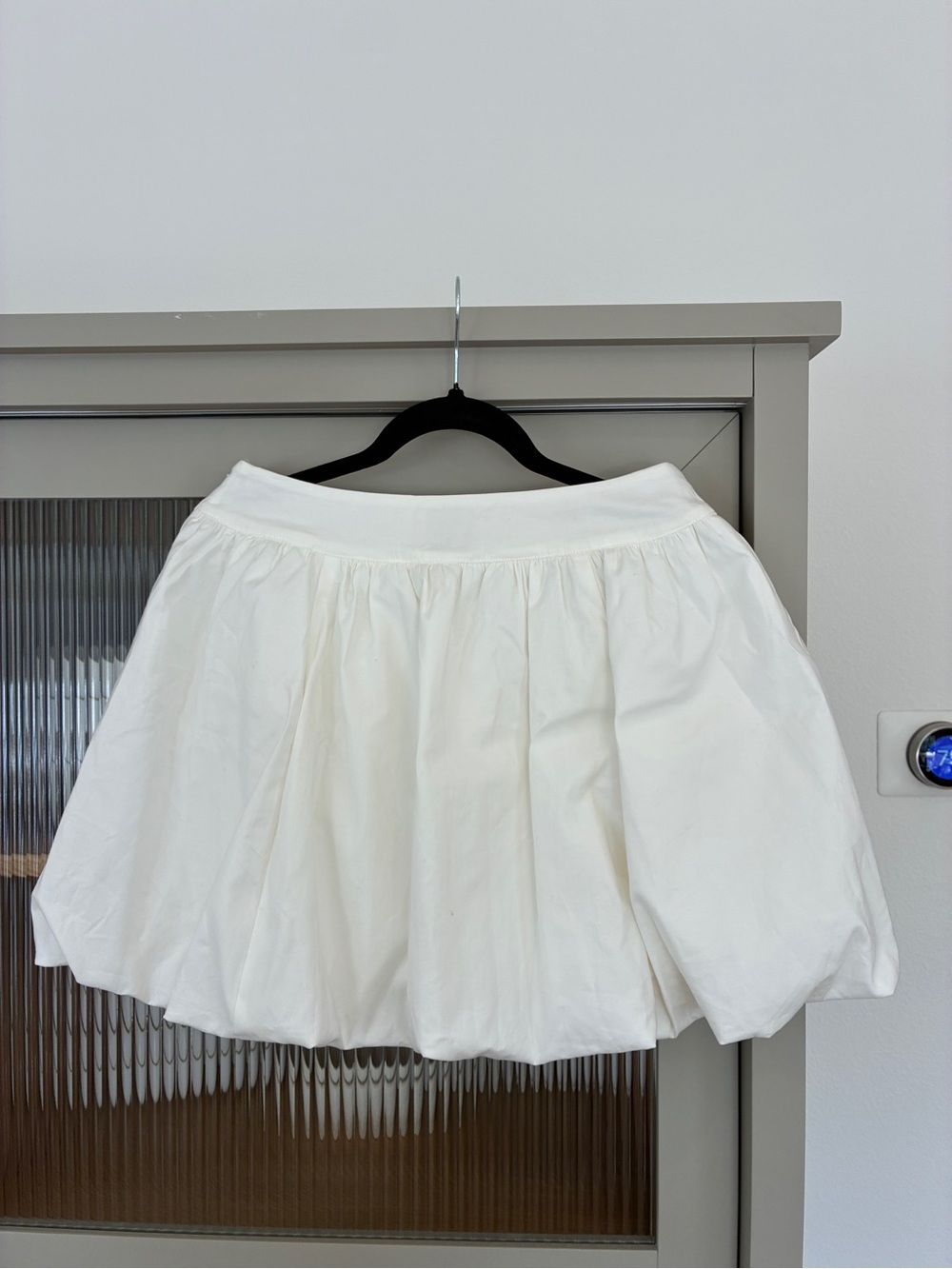 NWT White Bubble Skirt Reformation + Anthropologie